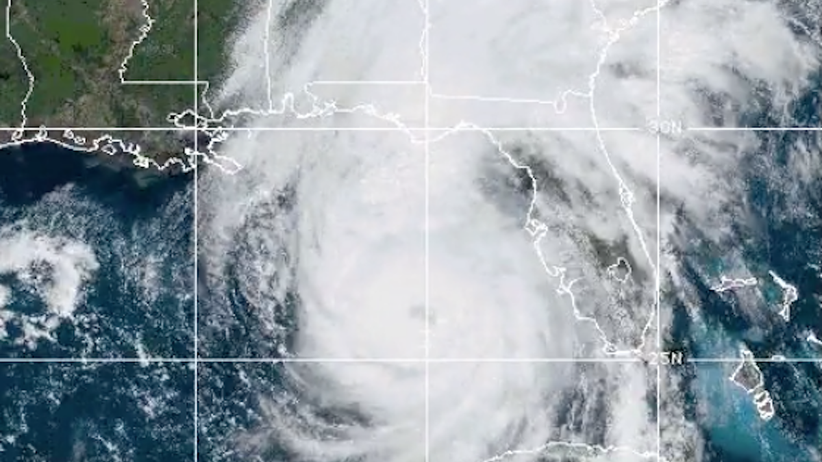 Helene strengthens to a Category 3 hurricane as it races toward Florida