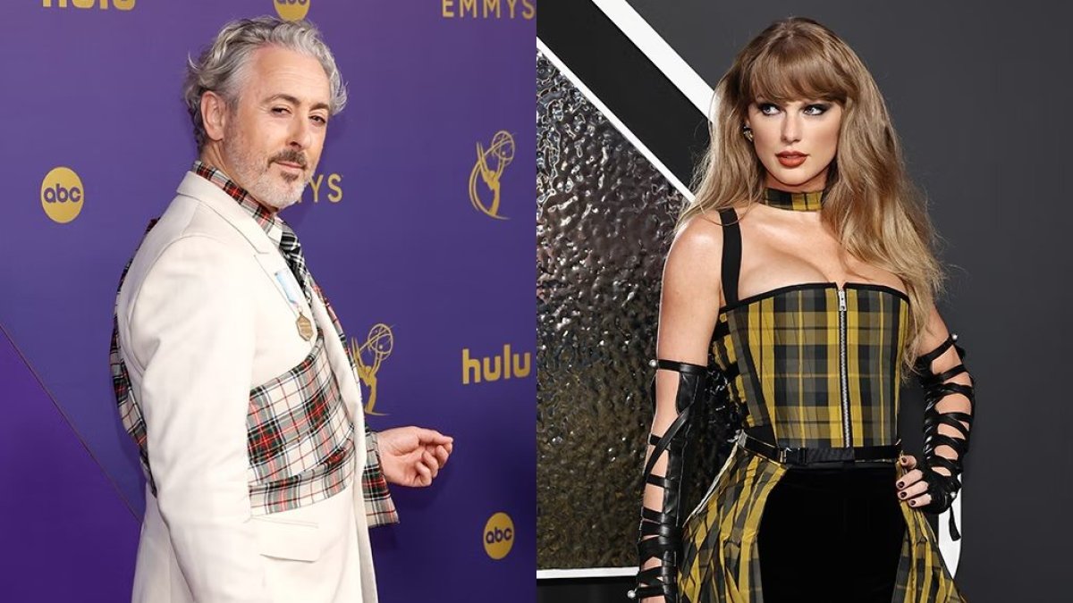 2024 Emmys Alan Cumming claims Taylor Swift stole his look at VMAs