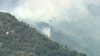 Bridge Fire in Angeles National Forest grows, threatening structure in Mt. Baldy