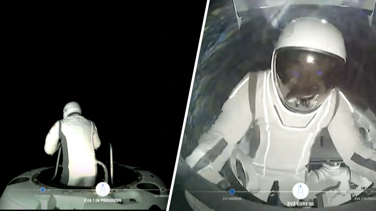 SpaceX’s Polaris Dawn crew performs first all-civilian spacewalk – NBC Los Angeles