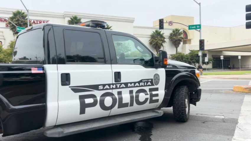 Santa Maria Police at the scene of an explosion Wednesday Sept. 26, 2024 at a courthouse.