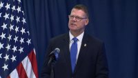 U.S. Secret Service acting director Ronald Rowe holds a press conference