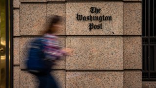 The Washington Post Building at One Franklin Square Building on June 5, 2024 in Washington, DC.