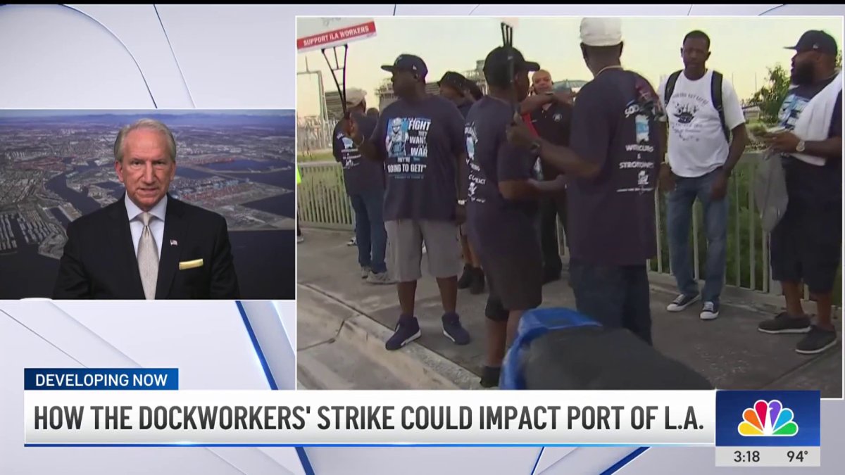 How the East and Gulf coast port strikes might impact the Port of LA