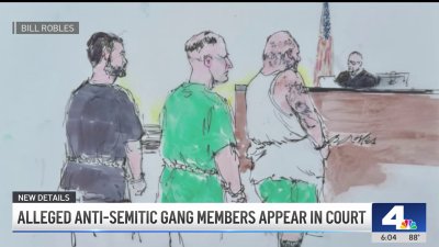 Alleged anti-Semitic gang members appear in court