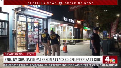 Former New York Gov. David Paterson attacked on Upper East Side