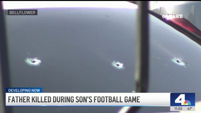 Father killed during son's football game in Bellflower