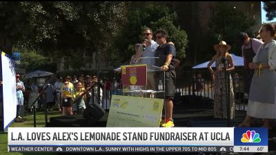 Alex's Lemonade Stand hosts fundraiser at UCLA