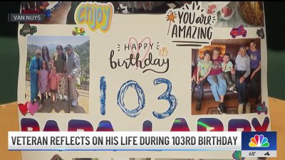 WWII Army veteran celebrates 103rd birthday