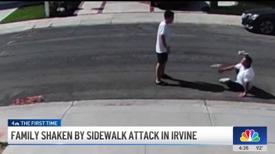 Elderly man hurt in unprovoked attack in Irvine