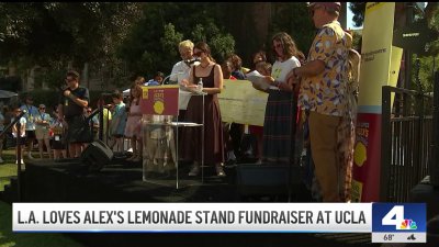 Alex's Lemonade Stand Foundation hosts fundraiser cookout at UCLA