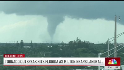 Tornado outbreak hits Florida as Milton nears landfall