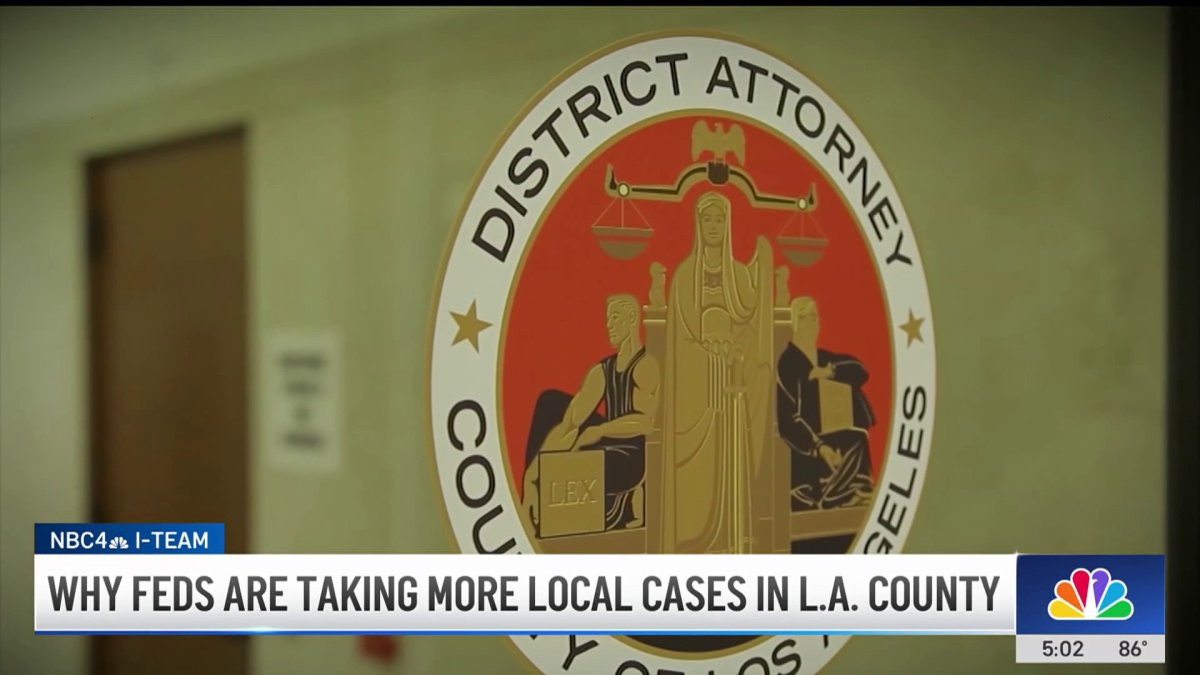 Why feds are taking more criminal cases from Los Angeles County NBC