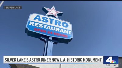 Astro diner in Silver Lake now a historic monument