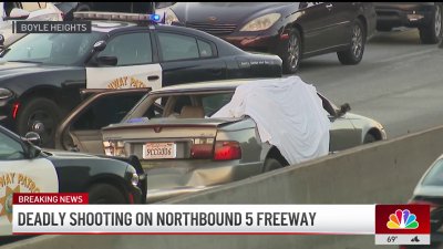 Deadly road rage shooting on 5 Freeway in Boyle Heights