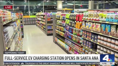 Full-service EV charging station opens in Santa Ana