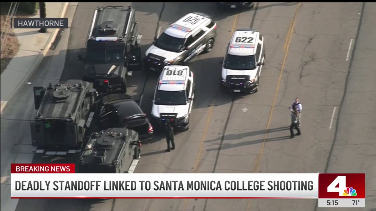 El Segundo standoff linked to Santa Monica College shooting – NBC Los ...