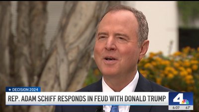 Rep. Adam Schiff's other opponent: Trump getting ready for payback