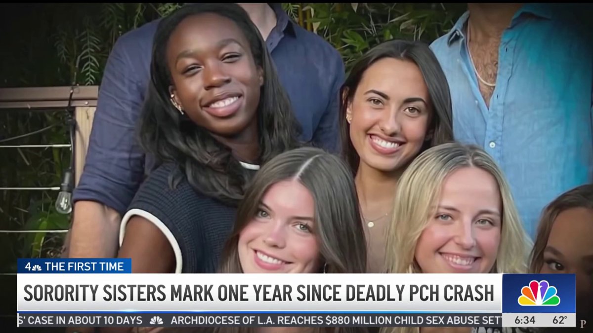 Sorority sisters mourn 4 Pepperdine students killed in PCH crash 1 year(01)