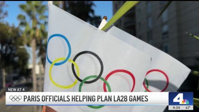 Paris officials visit SoCal to help plan 2028 Los Angeles Olympics