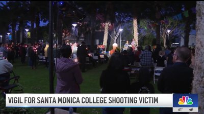 Vigil held for Santa Monica College shooting victim