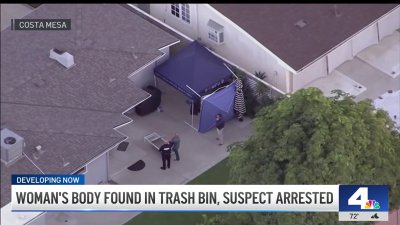 Woman's body found in Costa Mesa backyard