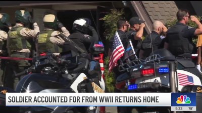 World War II solder returns home 8 decades after his death