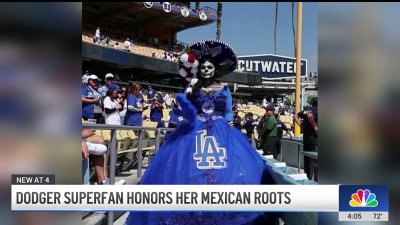 Dodger super fan mixes her love of LA team and Mexican culture