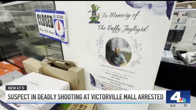 Suspect in deadly shooting at Victorville mall arrested