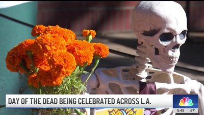 Day of the Dead being celebrated across Los Angeles