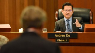 Orange County Supervisor Andrew Do is pictured.