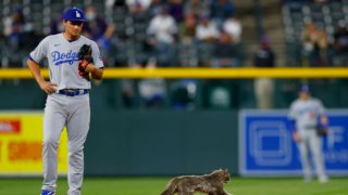 Los Angeles Dodgers v Colorado Rockies