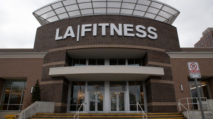 A closed LA Fitness gym in Toronto, Ontario, Canada, on Wednesday, Jan. 5, 2022. Ontario said it will once again force restaurants to close, shift schools to online learning and order companies to work from home as the government tries to prevent Covid-19 from overwhelming the hospital system. Photographer: Galit Rodan/Bloomberg via Getty Images