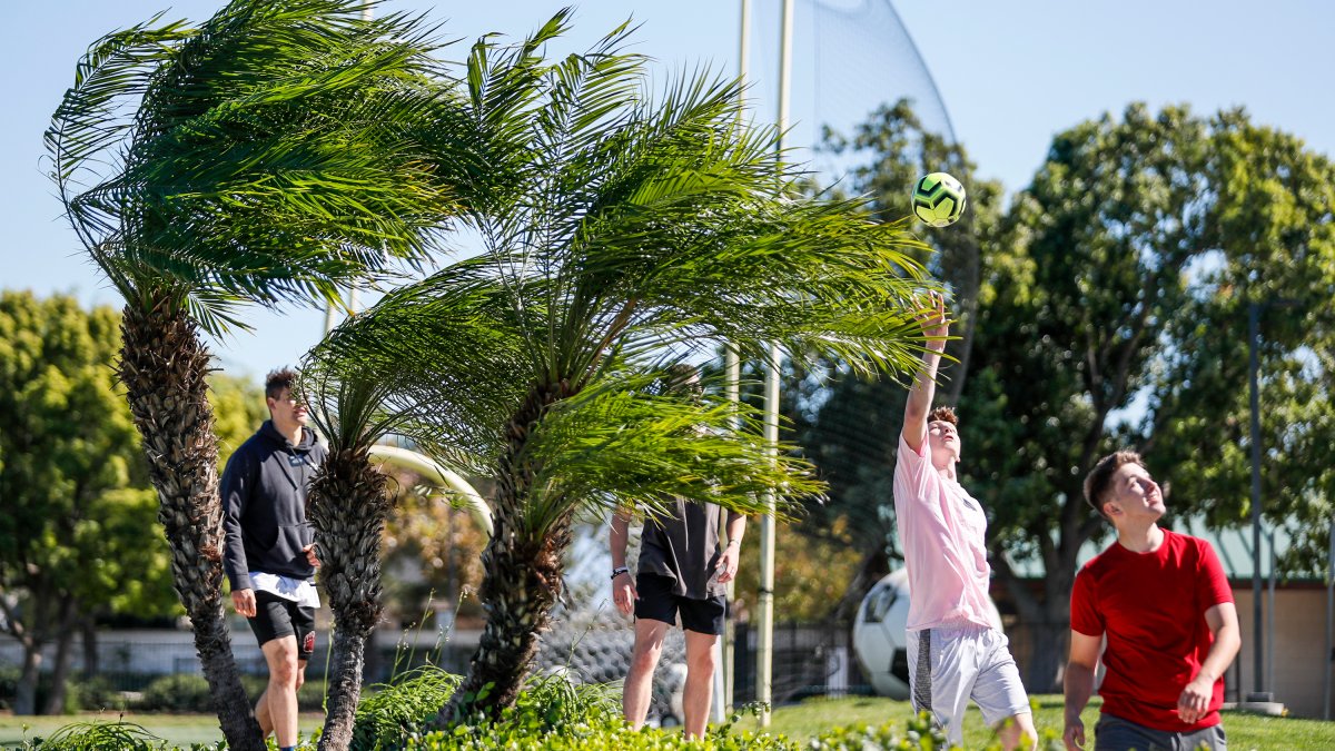 Possible showers, gusts expected Monday in Southern California NBC