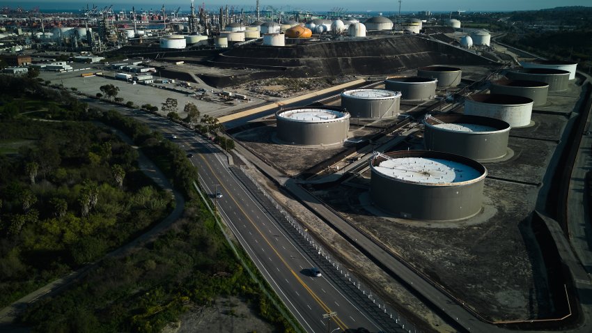 The Phillips 66 Los Angeles refinery.