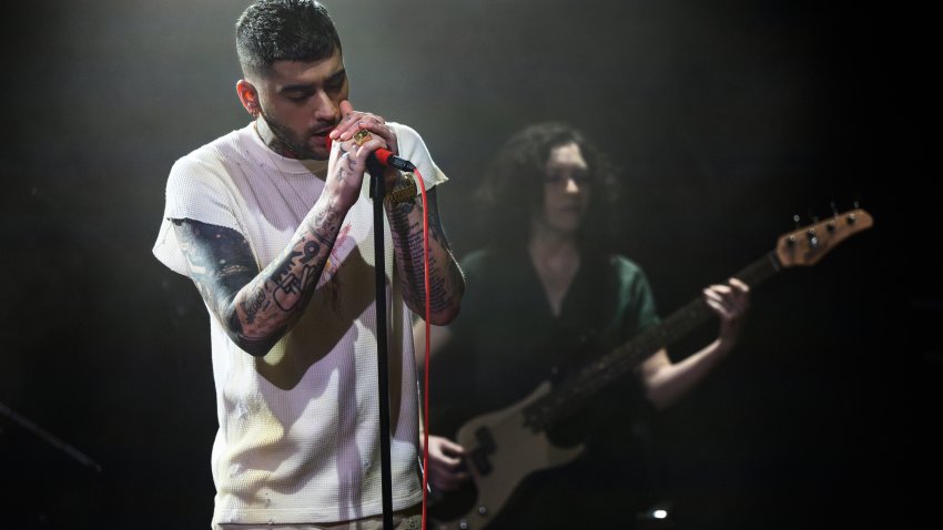 THE TONIGHT SHOW STARRING JIMMY FALLON -- Episode 1978 -- Pictured: Musical guest Zayn performs on Tuesday, May 21, 2024 -- (Photo by: Todd Owyoung/NBC via Getty Images)