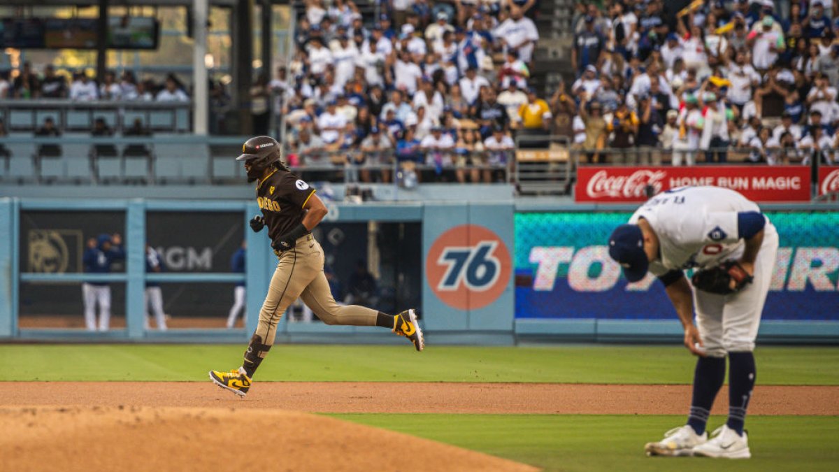 Dodgers no longer favorites in Division Series against Padres, World Series odds shift dramatically after blowout loss in Game 2