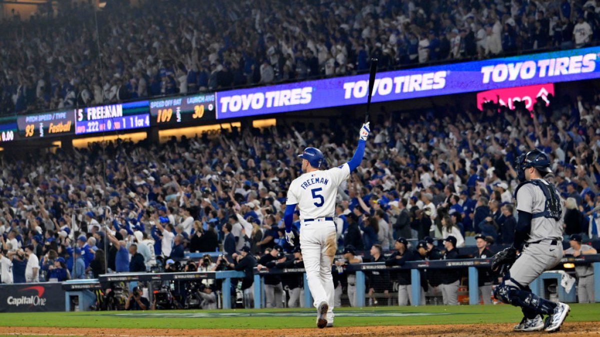 Freddie Freeman channels Kirk Gibson with walk-off grand slam in Game 1 of World Series – NBC Los Angeles