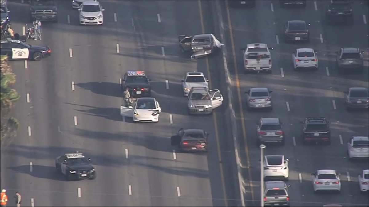 Shooting on 5 Freeway in Boyle Heights