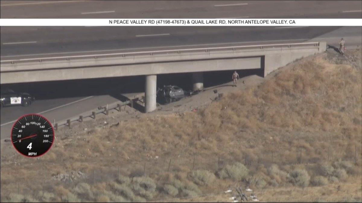 Police chasing possible stolen car through San Fernando Valley – NBC Los Angeles