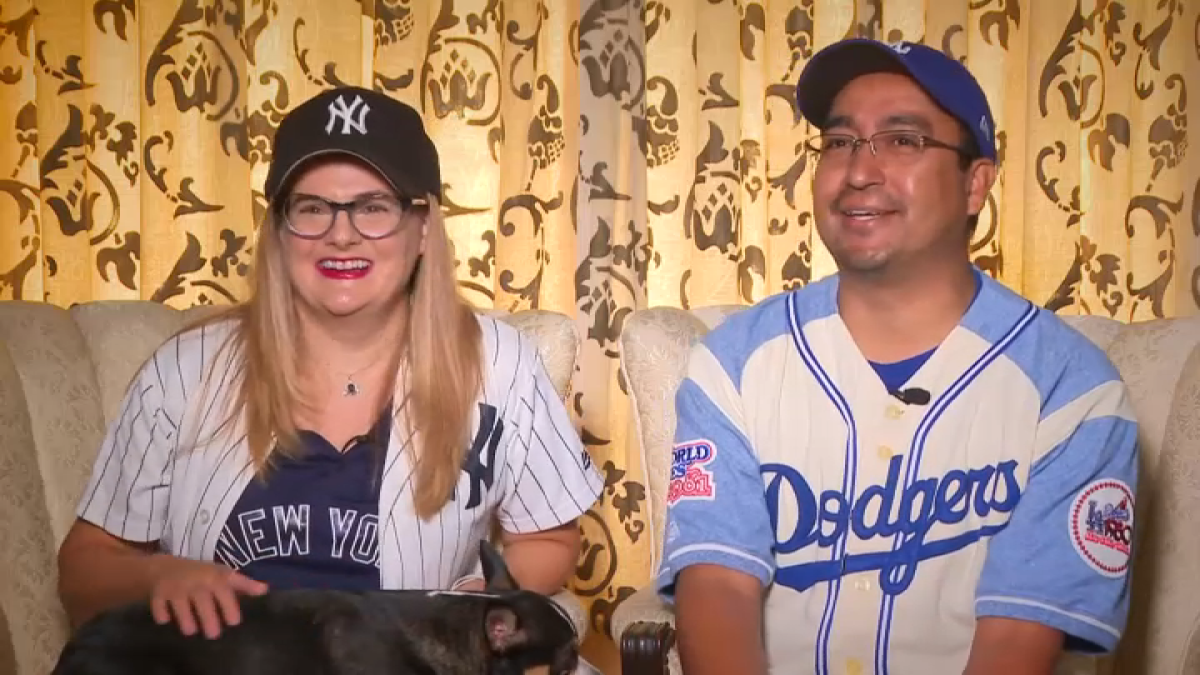 What happens when Dodger fan is married to Yankee fan? – NBC Los Angeles