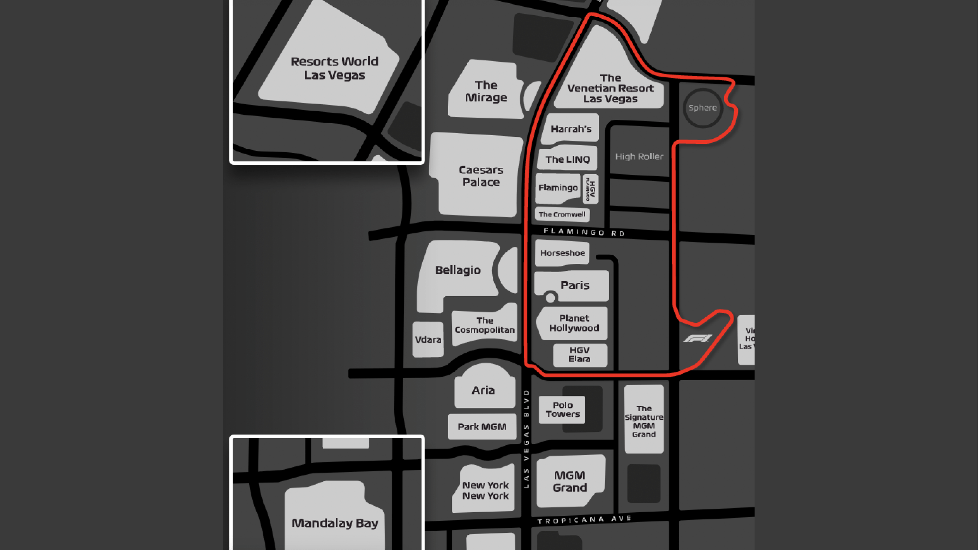 Where to stay - F1 Vegas 2024