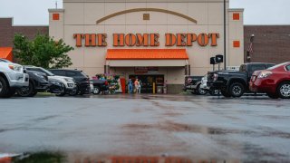 A Home Depot store in Louisville, Kentucky, US, on Monday, Aug. 14, 2023. 