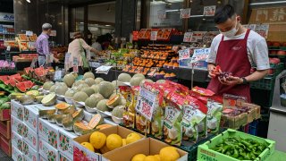 A market in Tokyo in June 2023.