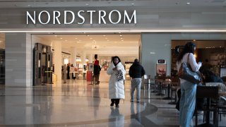 A sign marks the location of a Nordstrom store in a shopping mall on March 20, 2024 in Chicago, Illinois. 