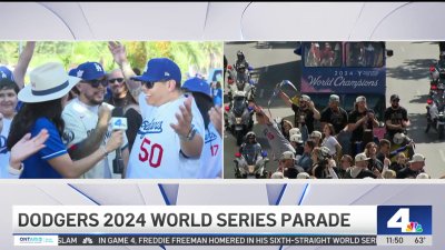 Dodgers championship parade: Part 3 — ‘We got it, baby!'