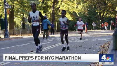 Final preps underway ahead of New York City Marathon