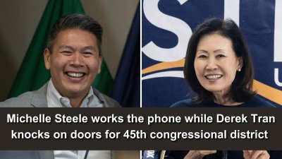 Michelle Steele, Derek Tran intensify campaign for District 45