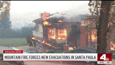 Santa Paula residents urged to evacuate amid Mountain Fire