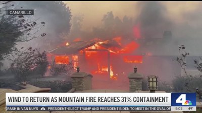 Firefighters make good progress on Mountain Fire